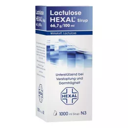 LACTULOSE Hexal sirap, 1000 ml