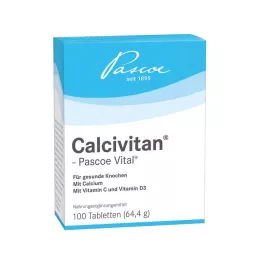 CALCIVITAN Pascoe Vital-tabletter, 100 st