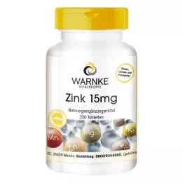 ZINK 15 mg tabletter, 250 st