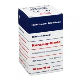 KURZZUGBINDE Bomullslast 10 cmx5 m, 1 st