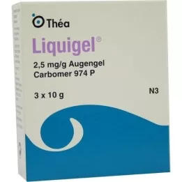LIQUIGEL Ögongel, 3X10 g