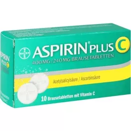 Aspirin Plus C-brusande tabletter, 10 st