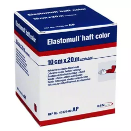 ELASTOMULL skaft färg 10 cmx20 m fixativ röd, 1 st