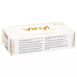 VINYL Handskar medium, 100 st