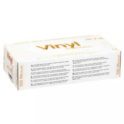 VINYL Handskar medium, 100 st