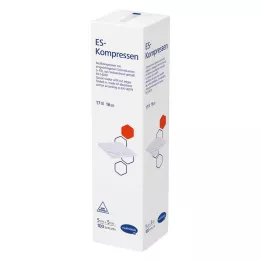 ES-KOMPRESSEN Unsteril 5x5 cm 16 gånger, 100 st