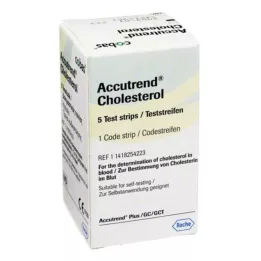 ACCUTREND Kolesterolteststickor, 5 st
