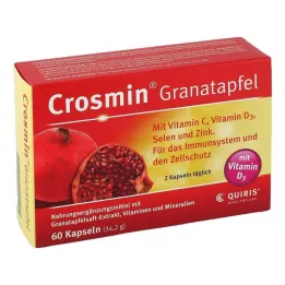 CROSMIN Granatäpplekapslar, 60 st