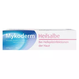 MYKODERM Läkande salva Nystatin och zinkoxid, 100 g