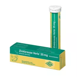 ZINKBRAUSE Verla 25 mg brusande tabletter, 100 st