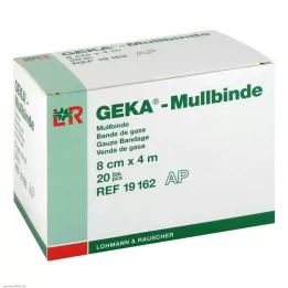 MULLBINDEN GEKA 8 cmx4 m, 20 st