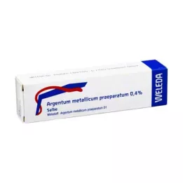 ARGENTUM METALLICUM PRAEPARATUM 0,4% salva, 25 g