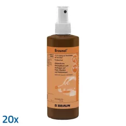 BRAUNOL Antiseptisk slemhinna, 20X250 ml