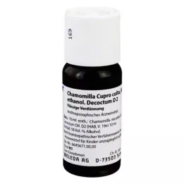 CHAMOMILLA CUPRO Culta Radix D 2 -utspädning, 50 ml
