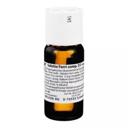 SOLUTIO FERRI comp.d 3 utspädning, 50 ml