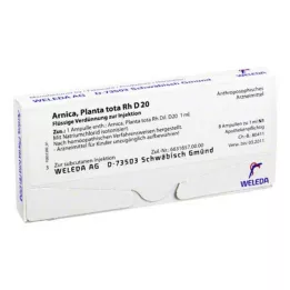 ARNICA PLANTA tota Rh D 20 ampuller, 8X1 ml