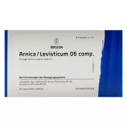 ARNICA/LEVISTICUM D 6 komp. ampuller, 8x1 ml