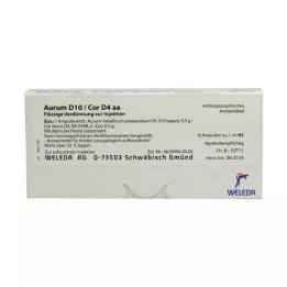 AURUM D 10/Cor D 4 AA Ampoules, 8x1 ml