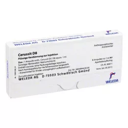 CERUSSIT D 8 ampoules, 8x1 ml