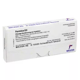FORMICA D 3 ampoules, 8x1 ml