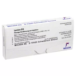 LEVICO D 3 ampuller, 8X1 ml