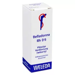 BELLADONNA PLANTA TOTA RH D 6 -utspädning, 20 ml