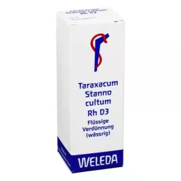 TARAXACUM STANNO Cultum RH D 3 utspädning, 20 ml