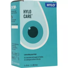 HYLO-CARE ögondroppar, 2x10 ml