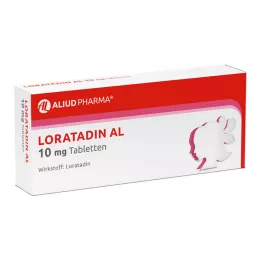 LORATADIN AL 10 mg tabletter, 50 st