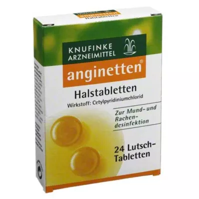 ANGINETTEN Halstabletter, 24 st ANGINETTEN Halstabletter, 24 st