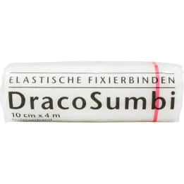 Dracosumbi fixeringsbandage 10 cm x 4 m vit, 1 st