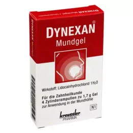 DYNEXAN Ampuller med mungelcylinder, 4X1,7 g