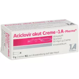 ACICLOVIR Akut creme-1A-farma, 2 g