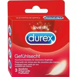 Durex Känsla kondomer, 3 st