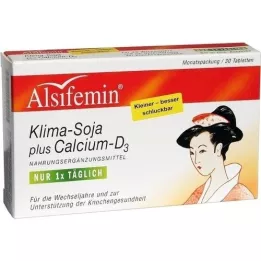 ALSIFEMIN Climate Soy Plus Calcium D3 -tabletter, 30 st