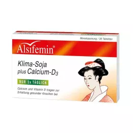 ALSIFEMIN Climate-Soja plus Calcium D3 tabletter, 30 st