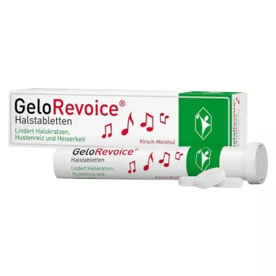GELOREVOICE Halstabletter Cherry-Menthol Lut.-Tab., 20 st GELOREVOICE Halstabletter Cherry-Menthol Lut.-Tab., 20 st