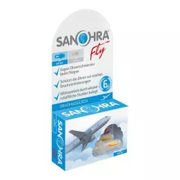 SANOHRA flughörselskydd för vuxna, 2 st