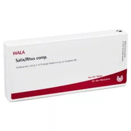 SALIX/RHUS ampuller, 10X1 ml