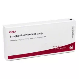 STROPHANTHUS/NICOTIANA ampuller, 10X1 ml