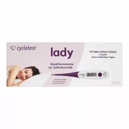 CYCLOTEST dam basal termometer, 1 st