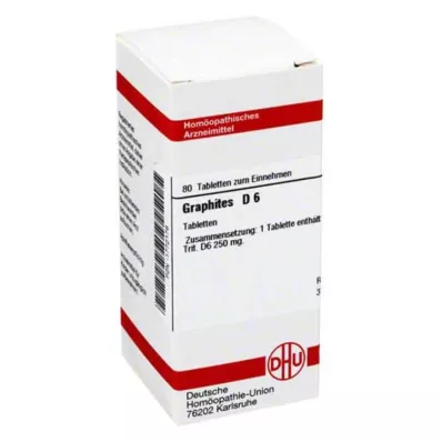GRAPHITES D 6 tabletter, 80 st GRAPHITES D 6 tabletter, 80 st