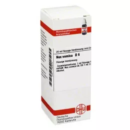 NUX VOMICA D6 Spädning, 20 ml