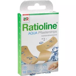 RATIOLINE Aqua -beläggningsremsor i 2 storlekar, 10 st