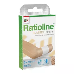 RATIOLINE elastiskt sårförband 6 cmx1 m, 1 st