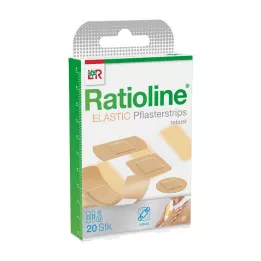 RATIOLINE elastiska gipslister i 4 storlekar, 20 st