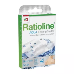 RATIOLINE aqua duschgips 5x7 cm, 5 st