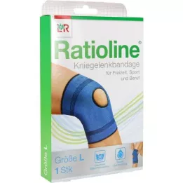 RATIOLINE Aktivt knäledbandage Gr.L, 1 st