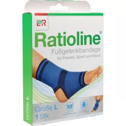 RATIOLINE Aktiv ankelbandage Gr.L, 1 st