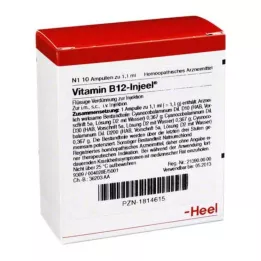 VITAMIN B12 INJEEL ampuller, 10 st